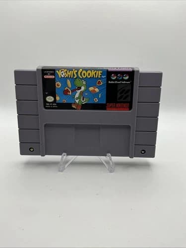 YOSHIS COOKIE (Super Nintendo Entertainment System - SNES, 1993) Cartridge Only