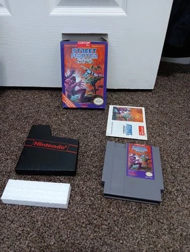 Street Fighter 2010: The Final Fight (Nintendo NES, 1990) Complete Cib Capcom