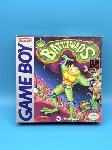 Battletoads (Nintendo Game Boy, 1991) – Complete in Box (CIB) | Free Shipping