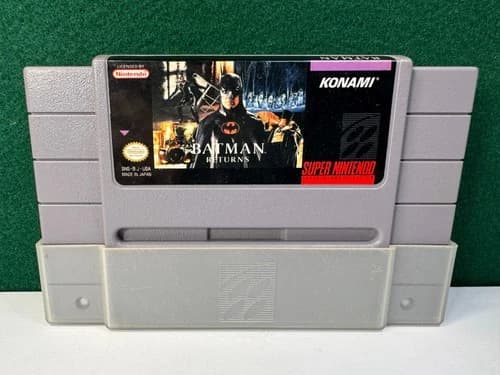 Batman Returns (Super Nintendo Entertainment System, 1992) Near Mint Cart 9/10