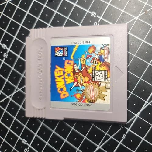 Donkey Kong (Nintendo Game Boy, 1994) TESTED and WORKING