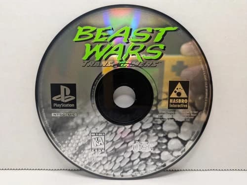 Transformers Beast Wars (Sony PlayStation 1, PS1, 1997) Disc Only Tested Working
