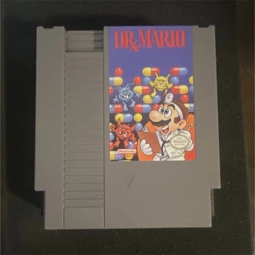 Nintendo Dr. Mario Nintendo NES Gray Cartridge Puzzle Mario Series