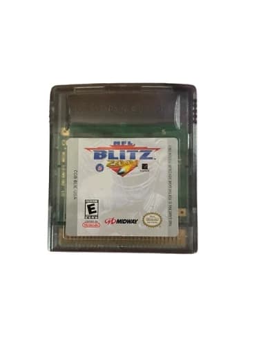 Nintendo Game Boy Color NFL Blitz 2001 Authentic Tested Working GBC