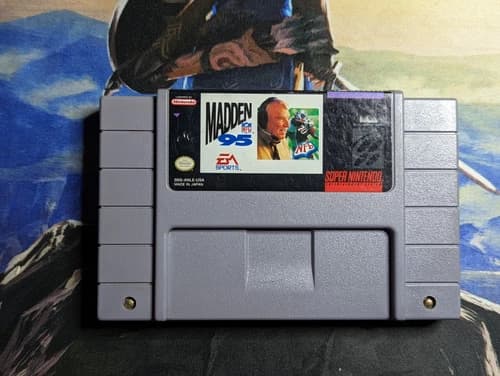 Madden NFL 95 (Super Nintendo Entertainment System, 1994)