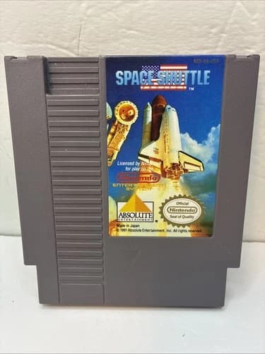 Space Shuttle Project Nintendo Entertainment SystemNES Rare Authentic CART ONLY