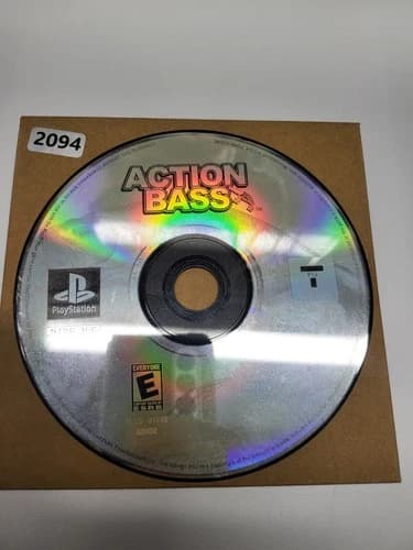 Action Bass (Sony PlayStation 1, PS1) DISC ONLY | NO TRACKING