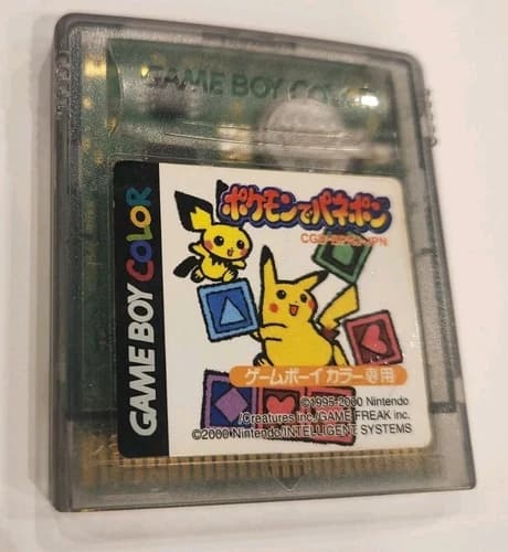JP Pokémon Puzzle Challenge (Nintendo Game Boy Color, 2000) - AUTHENTIC, TESTED