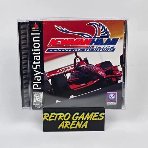 Newman Haas Racing (PlayStation 1 PS1) CIB COMPLETE