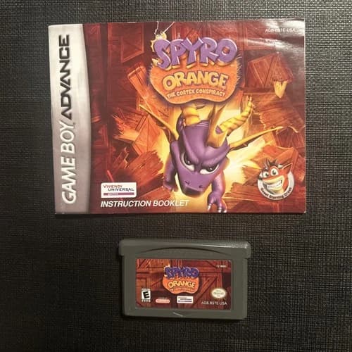Spyro Orange: The Cortex Conspiracy Nintendo Game Boy Advance