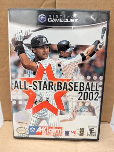 All-Star Baseball 2002 (Nintendo GameCube, 2001) Good Used Condtion