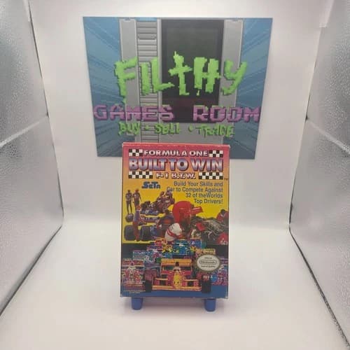 Formula One Built To Win (Nes) CIB/TESTED