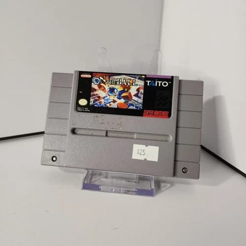 On the Ball (Super Nintendo, SNES) - Tested, Cart Only