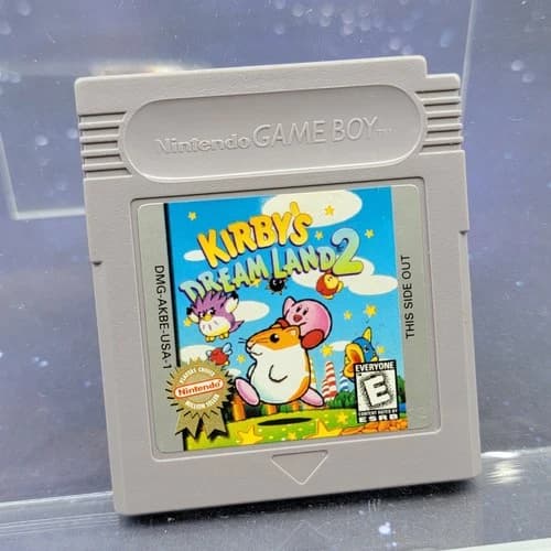 Kirby's Dream Land 2 Nintendo Game Boy Players Choice DMG-AKBE-USA-1 Authentic