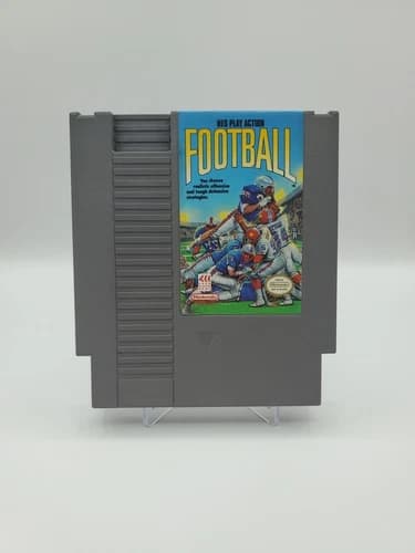 NES Play Action Football (Nintendo NES, 1990) - Authentic - Tested & Working -