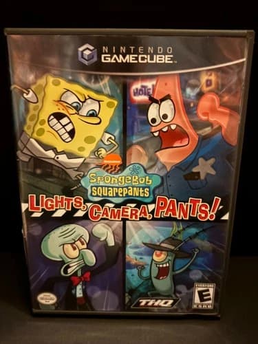 SpongeBob SquarePants: Lights, Camera, Pants (Nintendo GameCube, 2005)