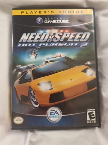 Need for Speed: Hot Pursuit 2 (Nintendo GameCube, 2002) Complete Case Manual
