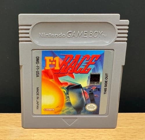 F-1 Race Original Authentic, Tested & Working, Nintendo Gameboy Cartridge