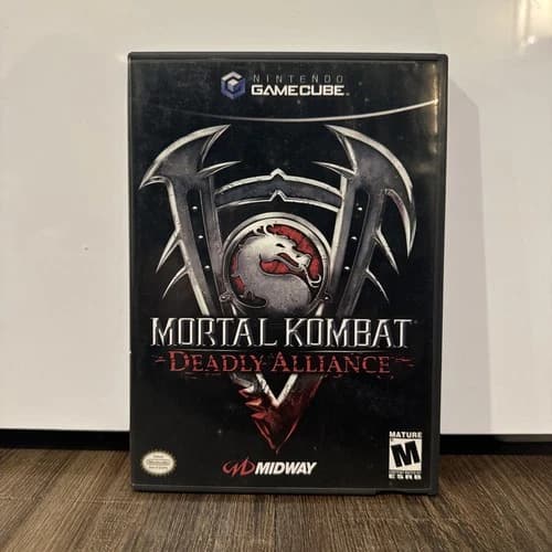 Mortal Kombat: Deadly Alliance (Nintendo GameCube, 2002) Complete w/ Manual