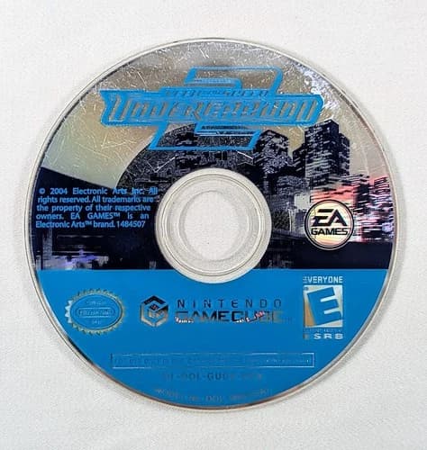 Disc Only Need for Speed Underground 2 Nintendo GameCube tested see description