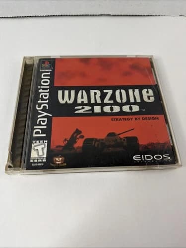 Warzone 2100 (Sony PlayStation 1 PS1 1999) Complete CIB W/Manual