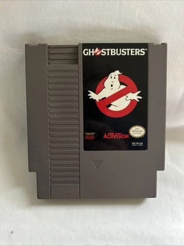 Ghostbusters Nintendo NES Video Game Cartridge Activision 1985