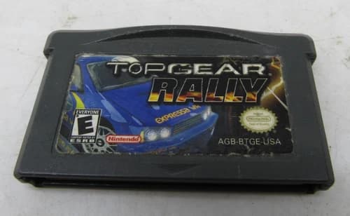 Top Gear Rally (Nintendo Game Boy Advance GBA, 2003) Authentic & TESTED & WORKS