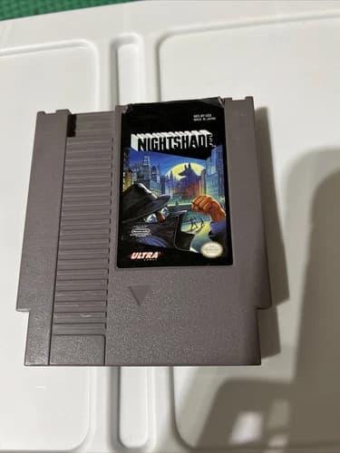 Nightshade (Nintendo NES, 1992) Authentic Tested & Working - Cartridge Only