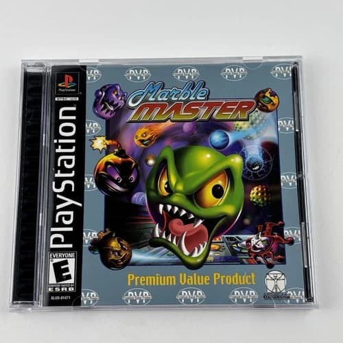 Marble Master PlayStation 1 PS1 Complete Tested And Working
