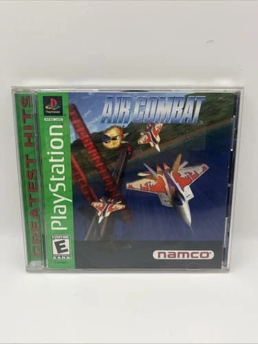 Air Combat (Sony PlayStation 1, 1995) PS1 Complete With Manual Tested