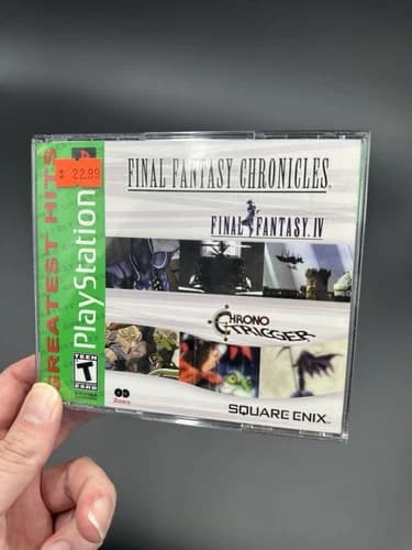 Final Fantasy Chronicles Greatest Hits PlayStation 1 PS1 CiB