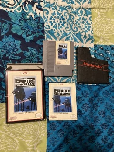 Nintendo NES Star Wars The Empire Strikes Back CIB Tested
