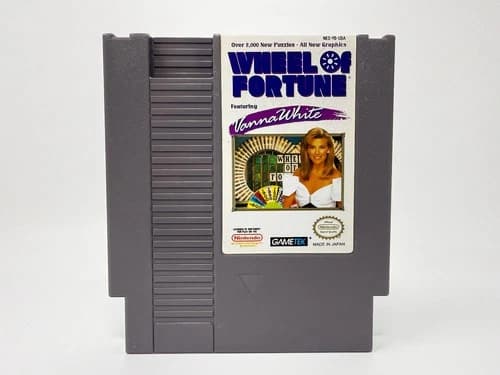 Wheel of Fortune Featuring Vanna White (Nintendo NES) *GAME ONLY - TESTED*
