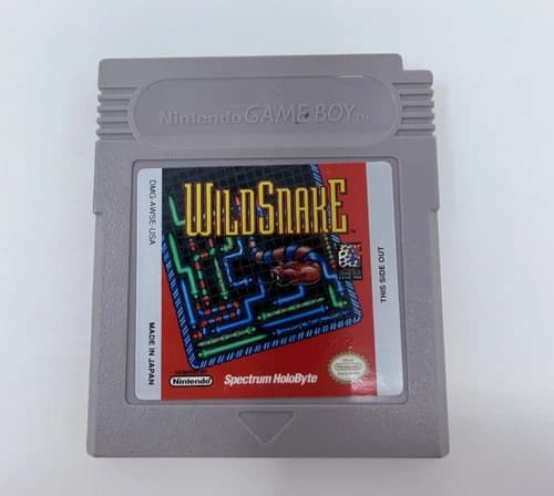 WildSnake (Nintendo Game Boy, 1994) TESTED & WORKS