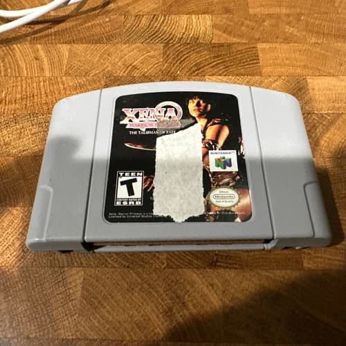 Xena Warrior Princess - Authentic N64 Nintendo 64 Game - Tested & Working