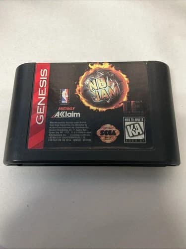 NBA Jam Tournament Edition TE (Sega Genesis) Tested Cart Only 90s Basketball