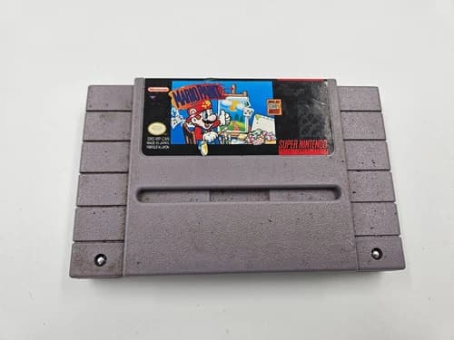 Mario Paint Snes (Super Nintendo Entertainment System, 1992) Authentic Cart Only