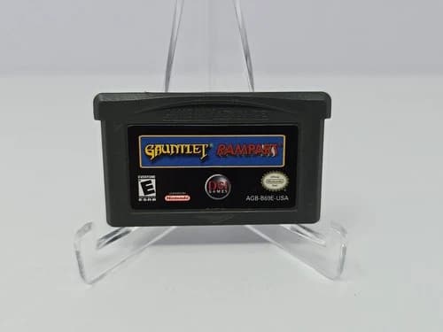 Gauntlet Rampart GBA Nintendo Game Boy Advance Cartridge Only Tested Working