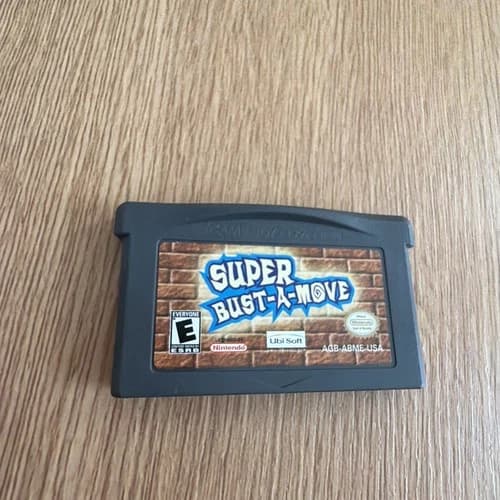 Super Bust-A-Move (Nintendo Game Boy Advance, 2001) Genuine OEM Authentic