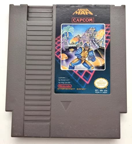 Mega Man 1 (Nintendo NES, 1987) *Cart Only* Authentic Tested & Cleaned!