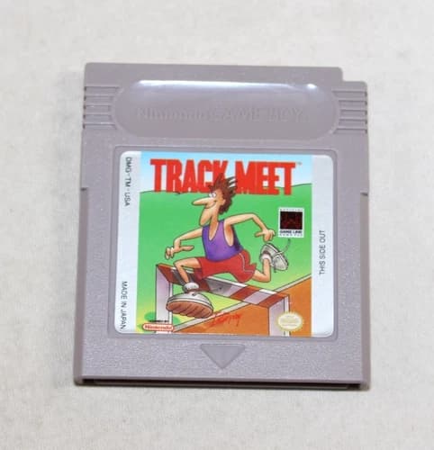 Track Meet Nintendo Game Boy Very Good Condition! Tested! NICE!