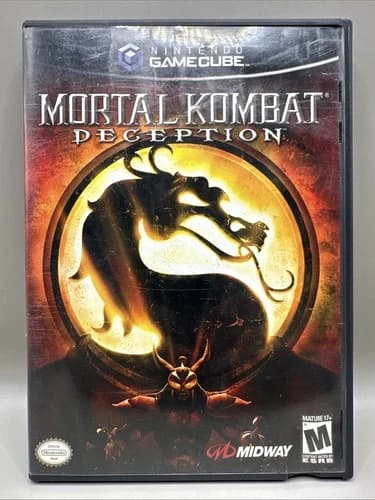 Mortal Kombat: Deception (Nintendo GameCube, 2005) Complete Tested Please Read