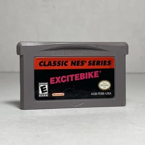 Excitebike: Classic NES Series GBA (Game Boy Advance, 2004) Cart Only - Tested