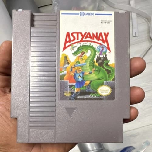 Jaleco Astyanax Nintendo NES Video Game Cartridge