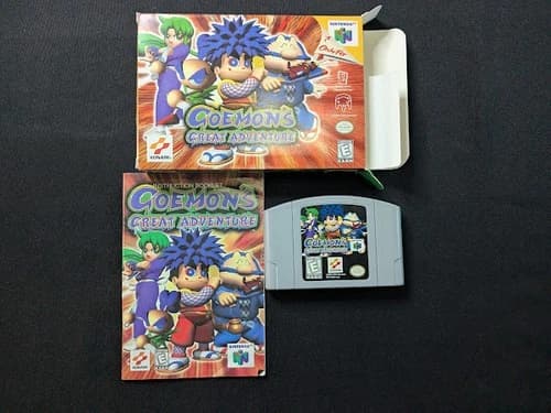 Goemon's Great Adventure - Nintendo 64 N64 - Authentic - Tested – CIB