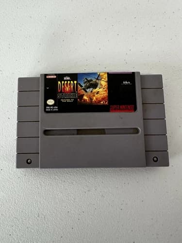Desert Strike: Return To The Gulf (Super Nintendo) SNES TESTED game only