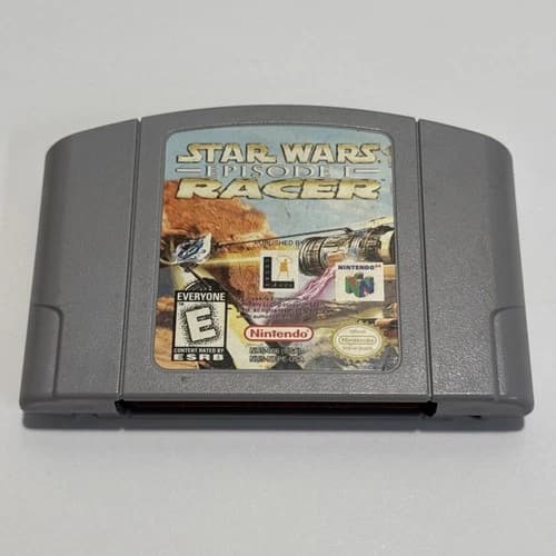 Star Wars Episode I Racer (Nintendo 64, 1999) N64 Authentic, Cart Only, Tested