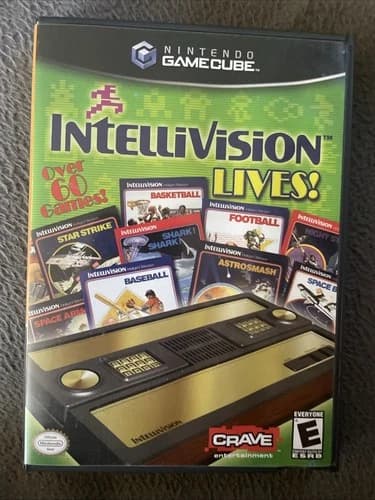 Intellivision Lives (Nintendo GameCube, 2004) - Tested & Working!