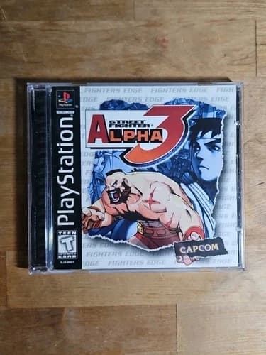 Street Fighter Alpha 3 (PlayStation 1, PS1) *Complete CIB Tested Authentic