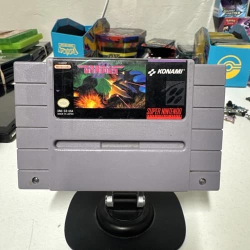 Gradius III SNES Super Nintendo Entertainment System, 1991 - Tested